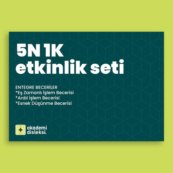 5N1K Etkinlik Seti (37 syf oluşmaktadır)