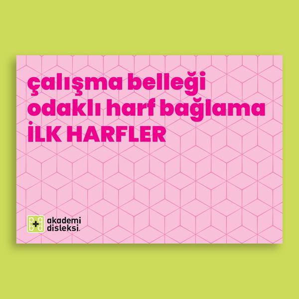 Çalışma Belleği Odaklı Harf Bağlama (54 syf oluşmaktadır)