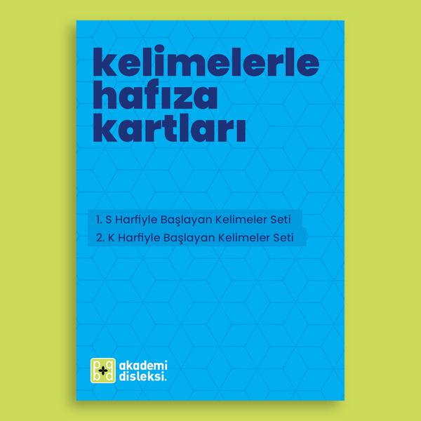 Kelimelerle Hafıza Kartları (13 syf oluşmaktadır)