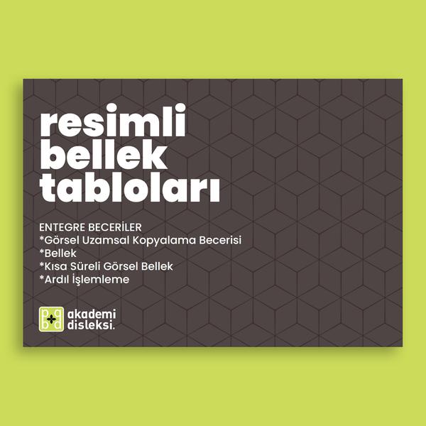 Resimli Bellek Tabloları (10 syf oluşmaktadır)